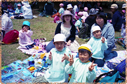 春の遠足の様子